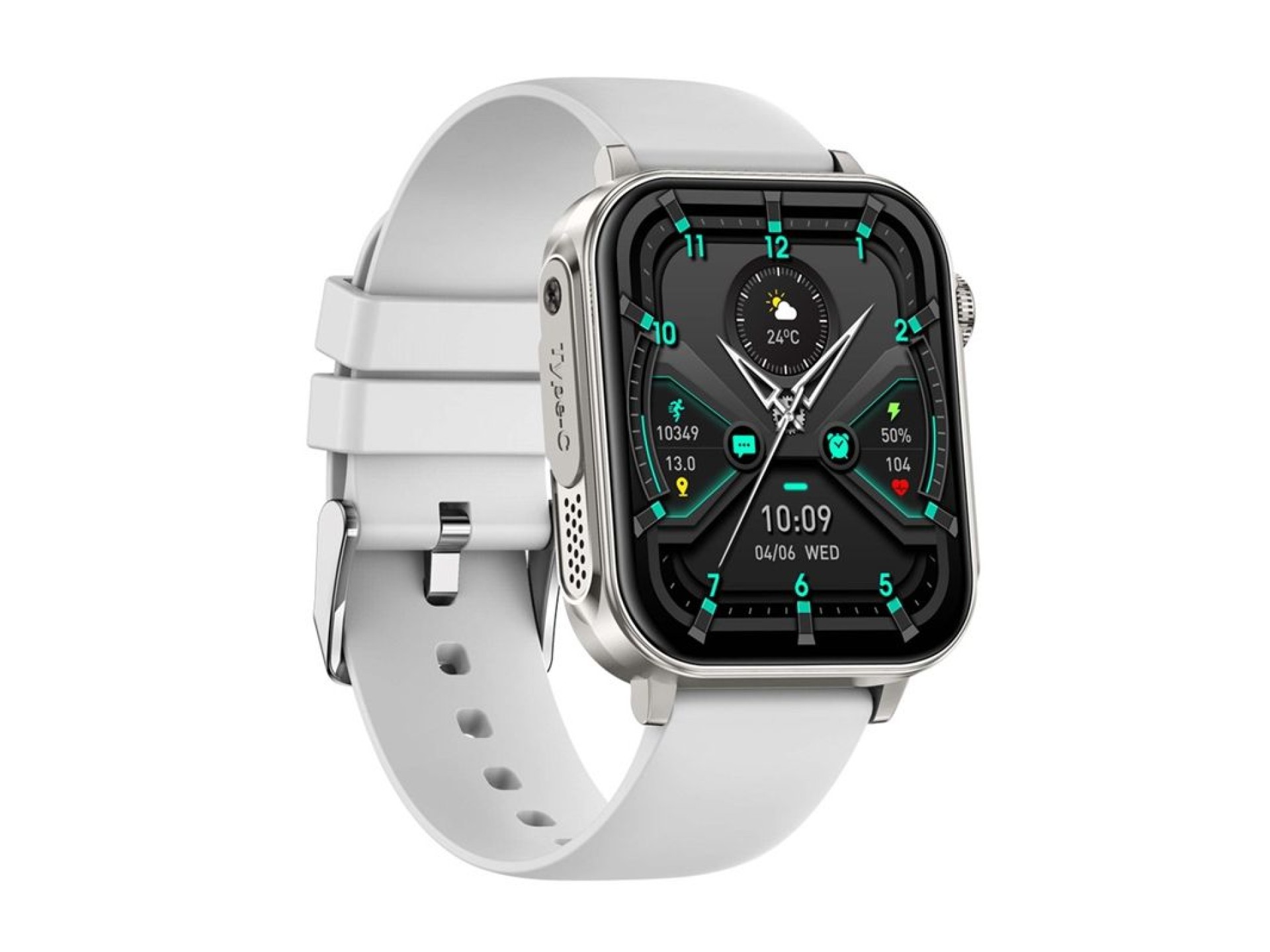 Colmi P80 smartwatch (silver)