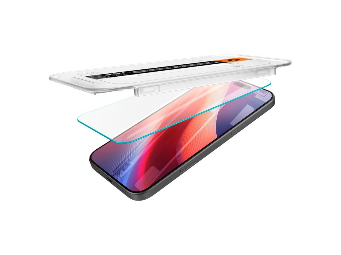 Spigen Glas.tR EZ Fit Película de Vidro Temperado para iPhone 16 Pro