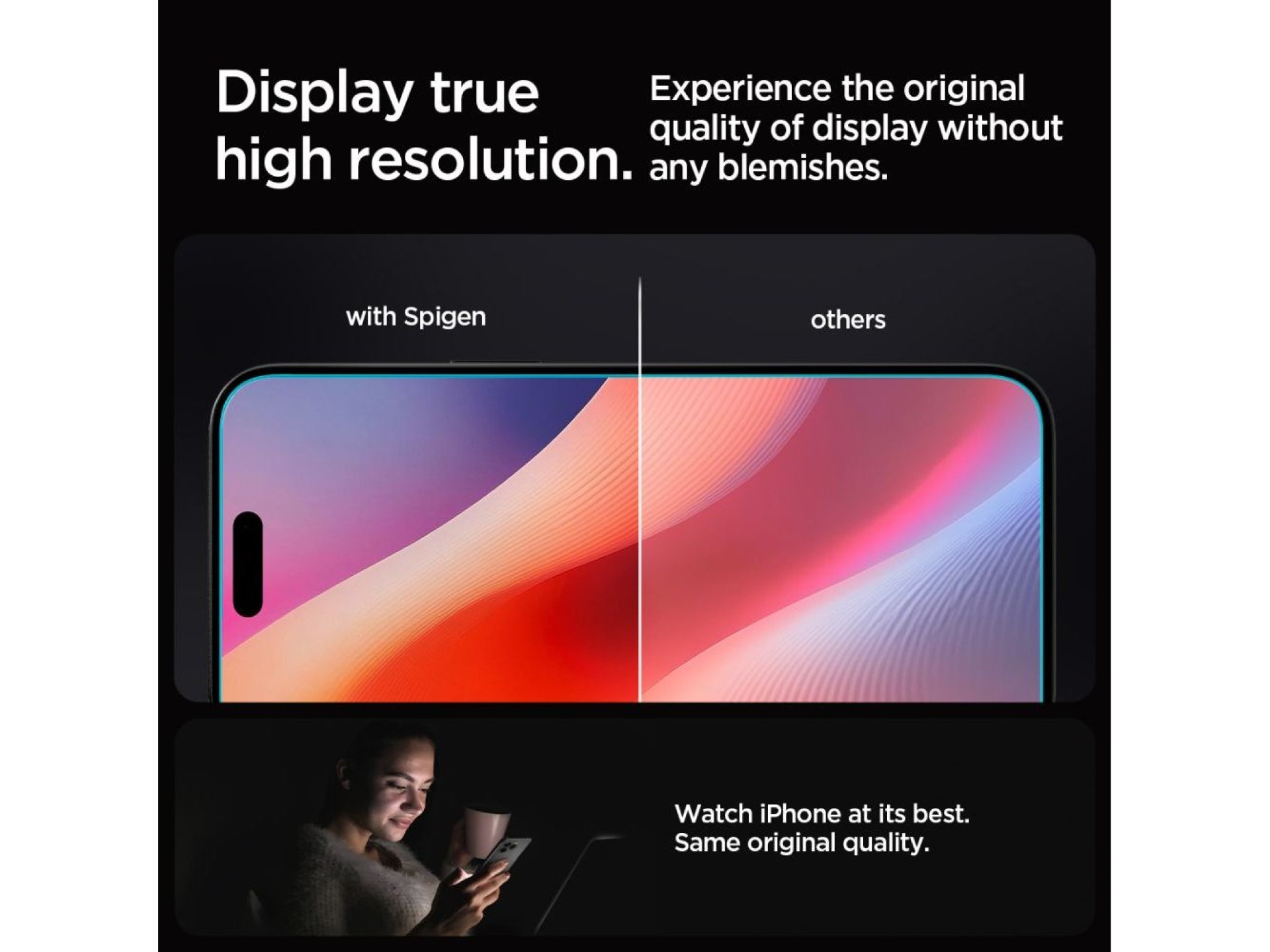 Spigen Glas.tR EZ Fit Película de Vidro Temperado para iPhone 16 Pro