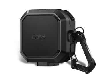 Tech-Protect Carbonox MagSafe Case for Samsung Galaxy Buds 4 / 4 Pro - Black Tech-Protect Carbonox MagSafe Case for Samsung Galaxy Buds 4 / 4 Pro - Black