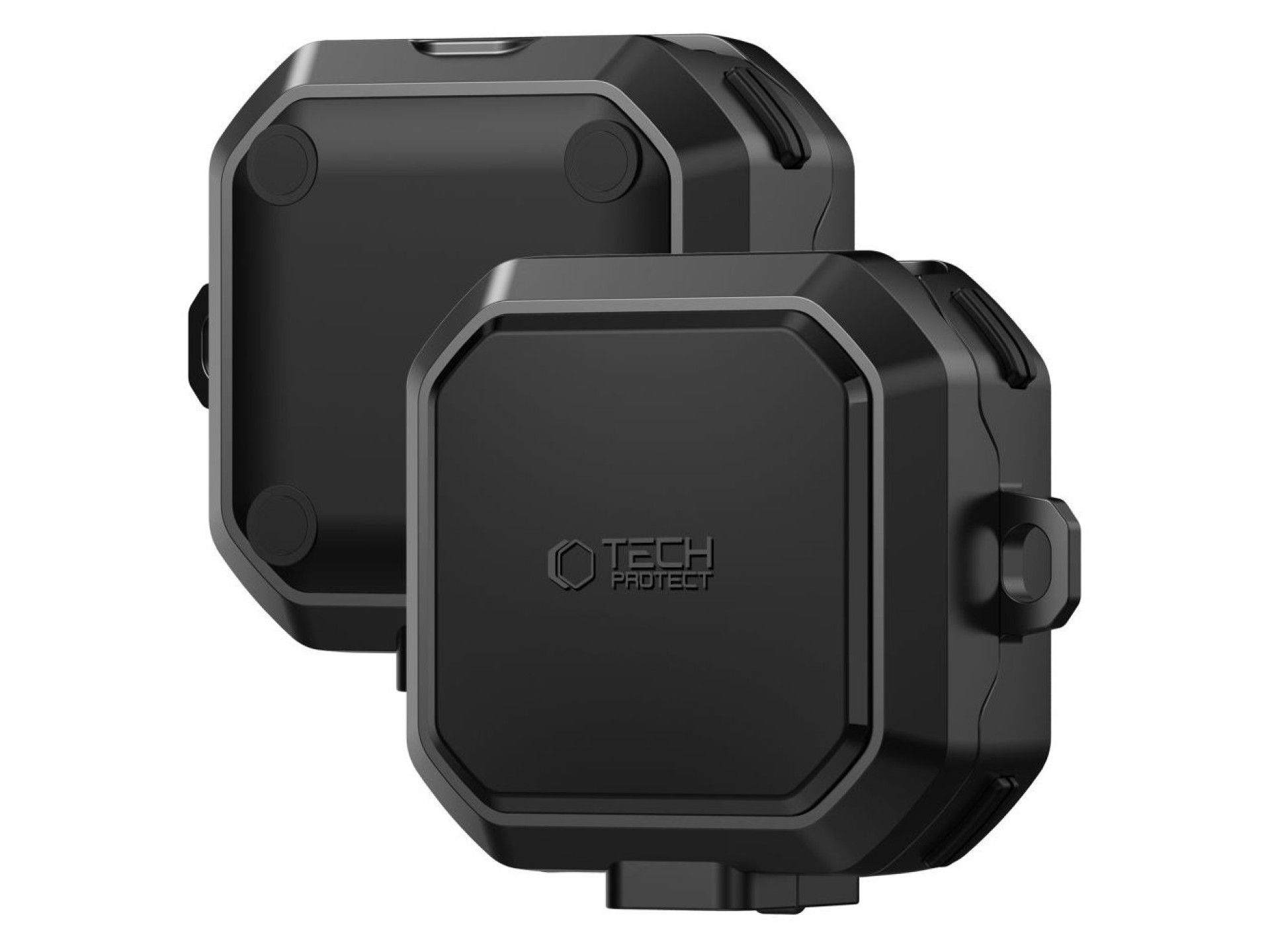 Capa Tech-Protect Carbonox MagSafe para Samsung Galaxy Buds 4 / 4 Pro - Preta