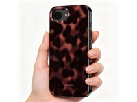 Funda Tech-Protect Lamano MagSafe para iPhone 16e / 17e - negra y marr�n