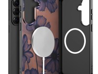 Capa Tech-Protect Lamano MagSafe para Samsung Galaxy A57 5G - Marrom e Roxo