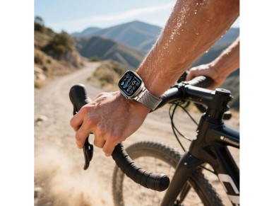 Brazalete Tech-Protect Milano Vanguard para Apple Watch (44 / 45 / 46 / 49 mm) - Titanio Brazalete Tech-Protect Milano Vanguard para Apple Watch (44 / 45 / 46 / 49 mm) - Titanio