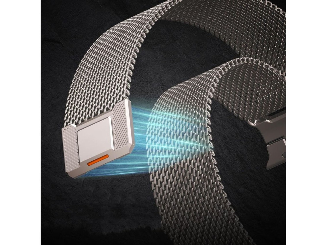 Tech-Protect Milano Vanguard Bracelet for Apple Watch (44 / 45 / 46 / 49 mm) - Titanium