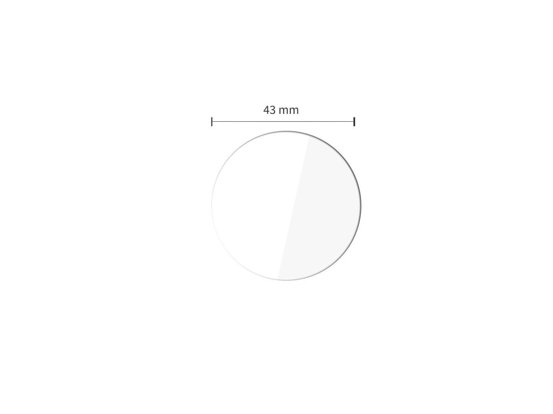 Protector de pantalla de vidrio templado Tech-Protect Glass Fit+ (paquete de 2) para Amazfit T-Rex U