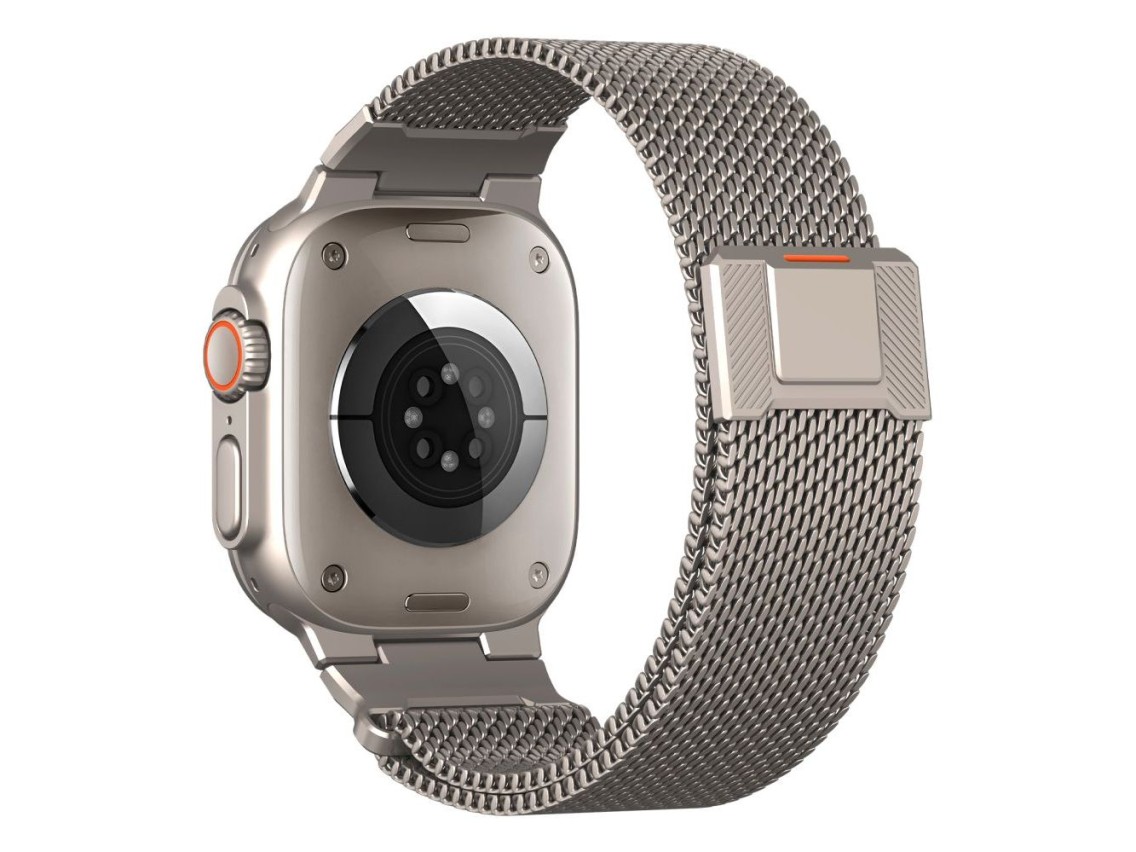 Tech-Protect Milano Vanguard Bracelet for Apple Watch (44 / 45 / 46 / 49 mm) - Titanium