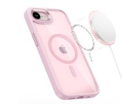 Funda Tech-Protect Magmat MagSafe para iPhone 16e / 17e - Rosa transparente Funda Tech-Protect Magmat MagSafe para iPhone 16e / 17e - Rosa transparente