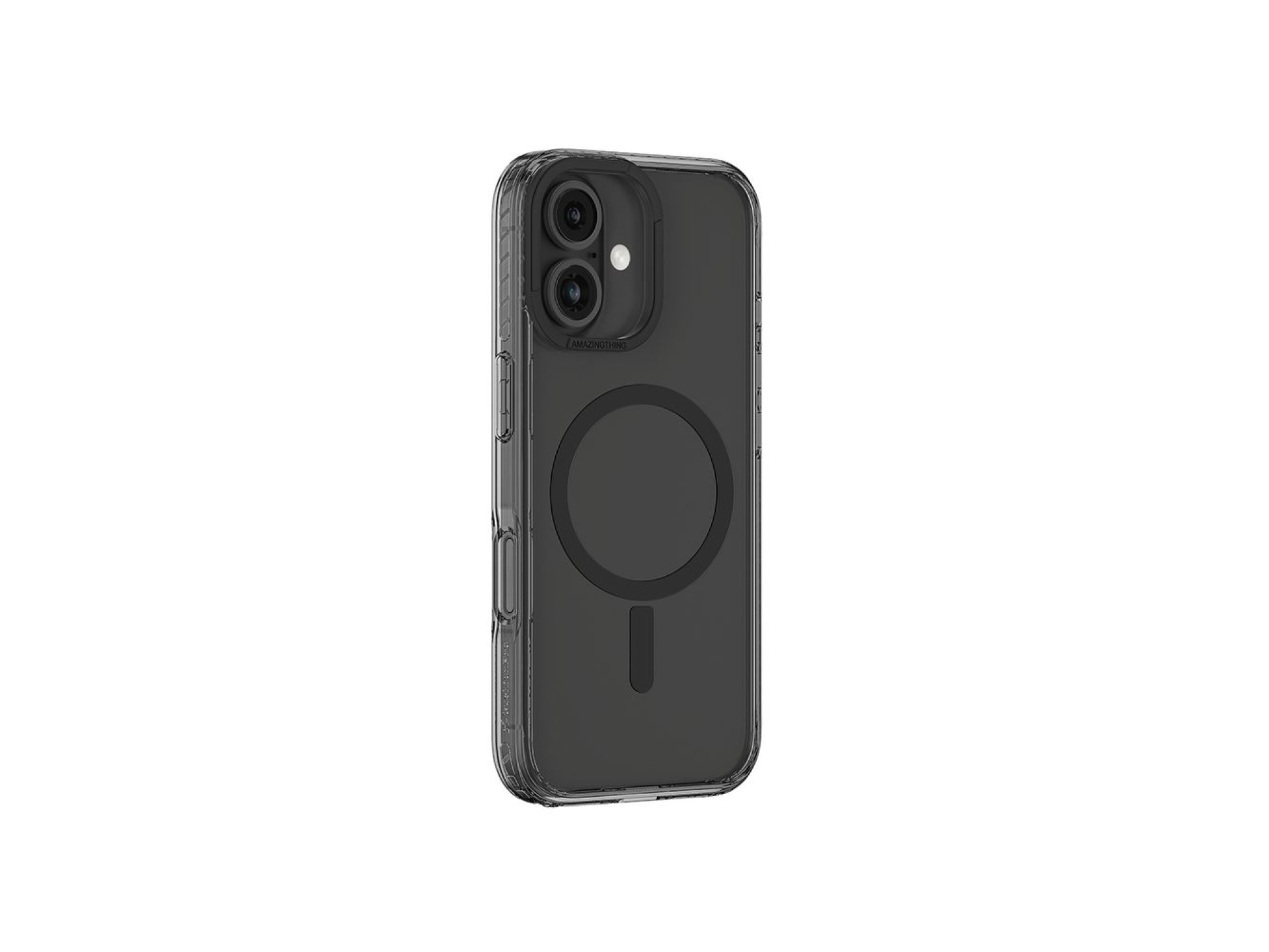 Capa AmazingThing Titan Pro Mag com anel magnético para iPhone 16 - Preta