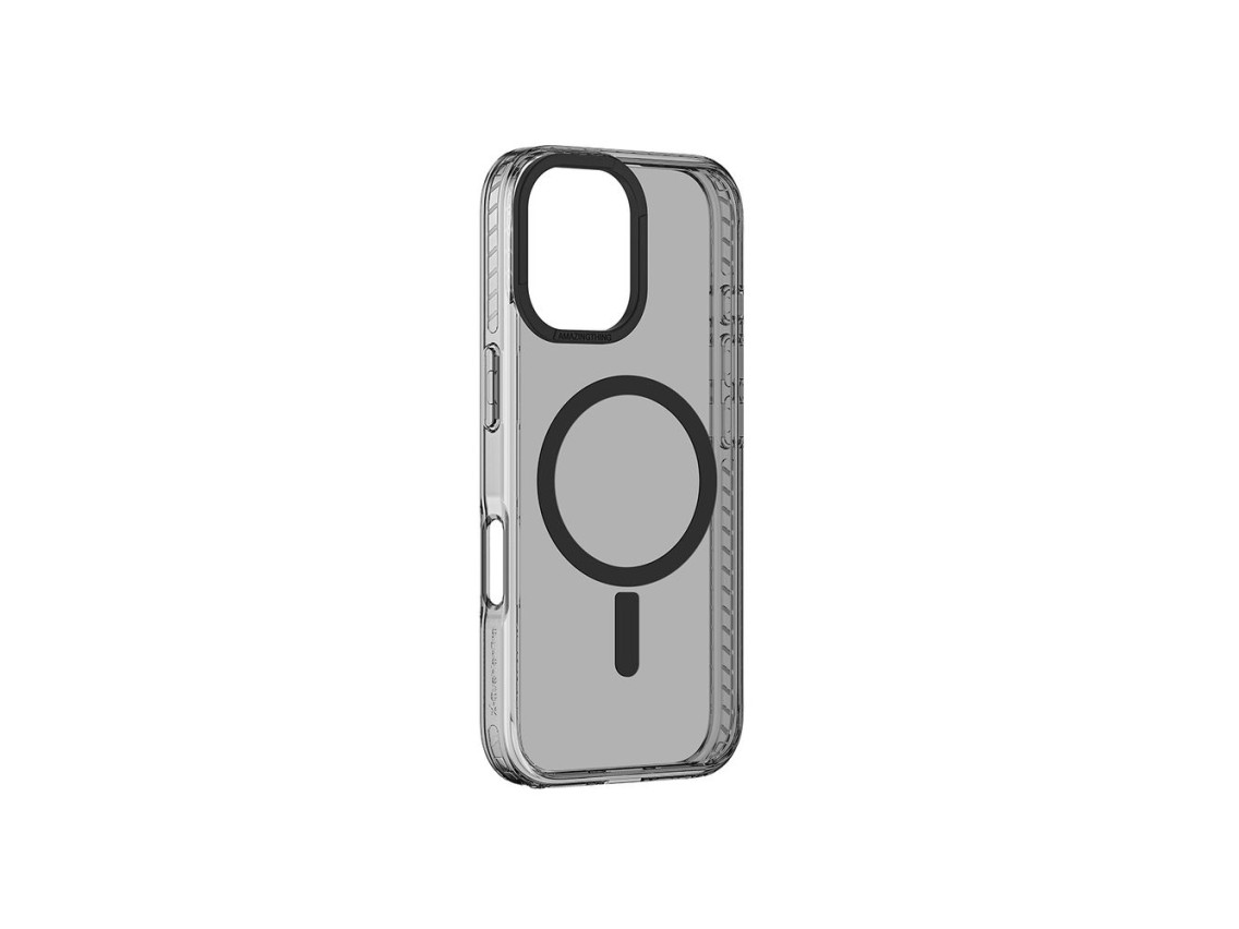 Capa AmazingThing Titan Pro Mag com anel magnético para iPhone 16 - Preta