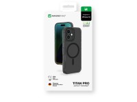 Capa AmazingThing Titan Pro Mag com anel magnético para iPhone 16 - Preta Capa AmazingThing Titan Pro Mag com anel magnético para iPhone 16 - Preta