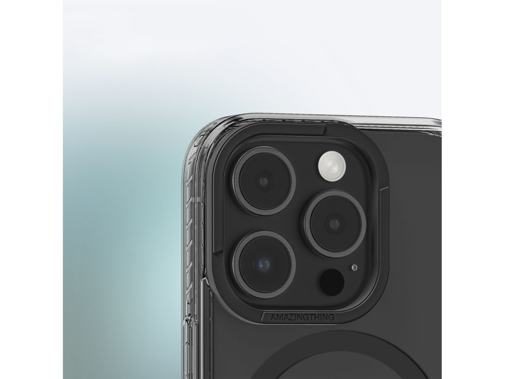 AmazingThing Titan Pro Mag Case with Magnetic Ring for iPhone 16 Pro Max - Black