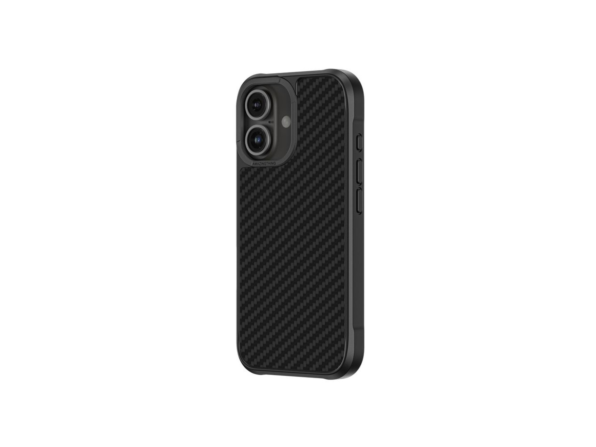 AmazingThing Titan Max Case with 1500D Aramid Fibers for iPhone 16 Plus - Black