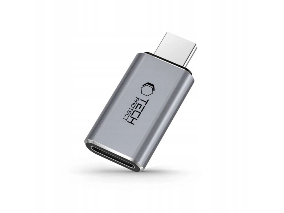 Tech-Protect UltraBoost USB-C (Male) / Lightning (Female) Adapter - Gray