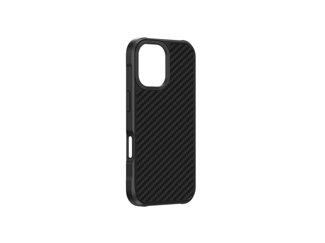 Capa AmazingThing Titan Max com fibras de aramida 1500D para iPhone 16 - Preta