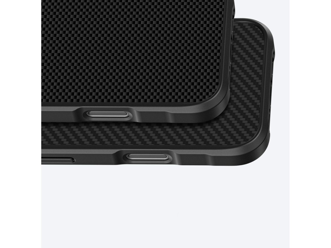 Capa AmazingThing Titan Max com fibras de aramida 600D para iPhone 16 Pro Max - Preta