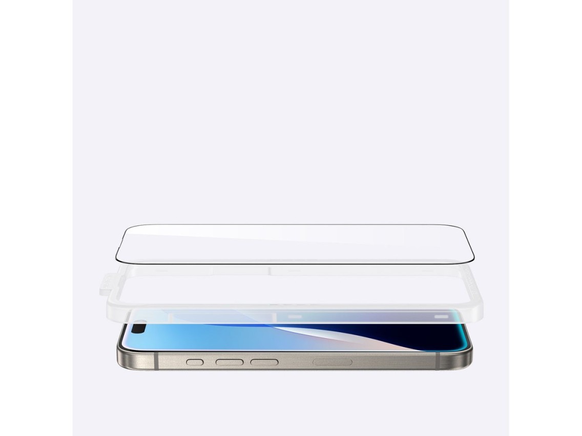 Película de vidro temperado AmazingThing Radix Full Glass para iPhone 16 Pro