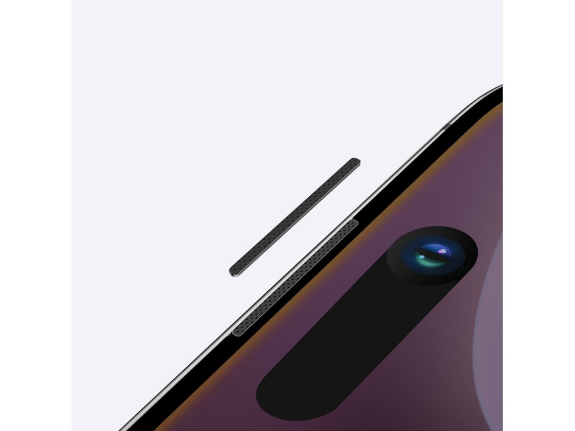 Película de privacidade AmazingThing Titan em vidro temperado para iPhone 16