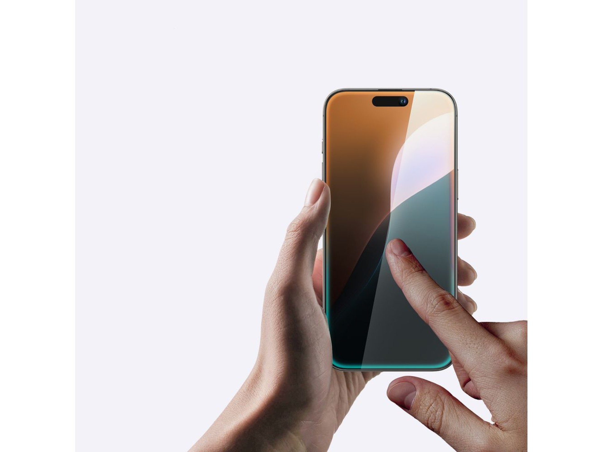Protector de pantalla de vidrio templado AmazingThing Titan Max para iPhone 16 Pro