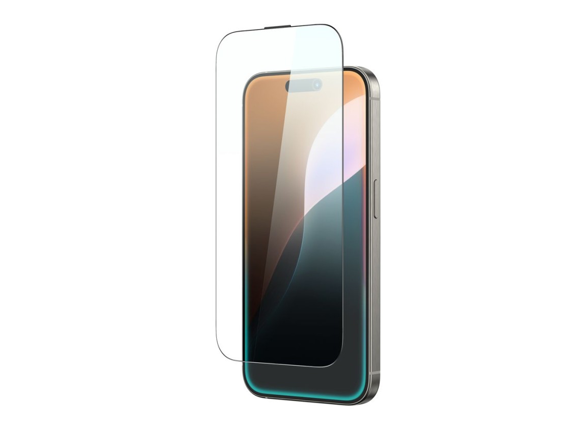 Película de vidro temperado AmazingThing Titan Max para iPhone 16 Plus