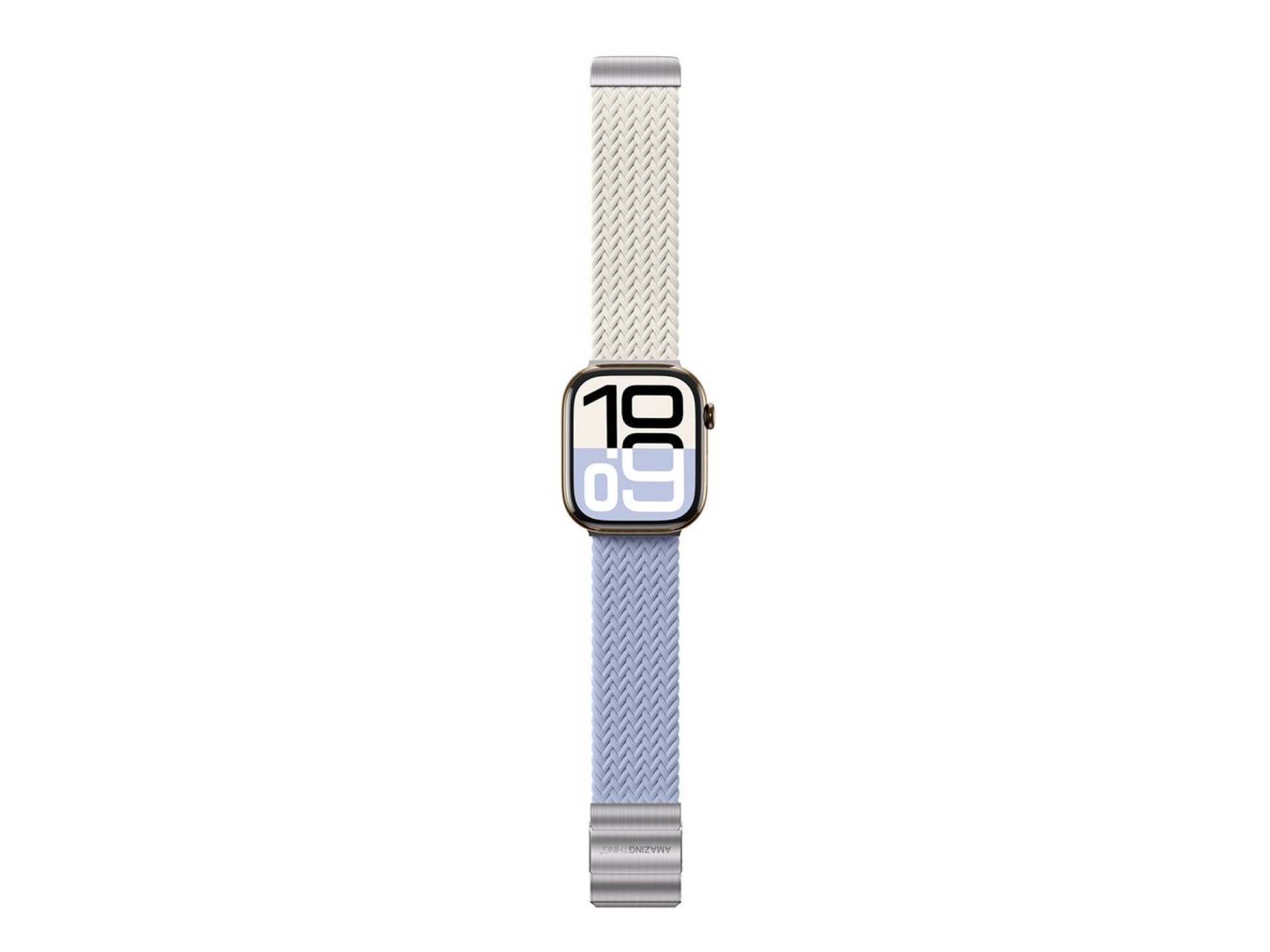 Juego de 2 correas AmazingThing Blend para Apple Watch de 45/46/49 mm - Azul espacial/Estelar