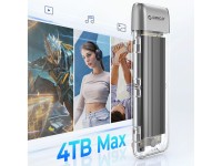 Unidade de disco Orico TXM2-C3 M.2 NVME USB-C 3.2 10Gb/s - Cinza