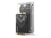 Orico TC10-MS MSATA USB-C 3.2 5Gb/s Disk Cartridge - Transparent Orico TC10-MS MSATA USB-C 3.2 5Gb/s Disk Cartridge - Transparent
