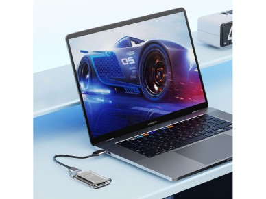 Orico TC10-MS MSATA USB-C 3.2 5Gb/s Disk Cartridge - Transparent