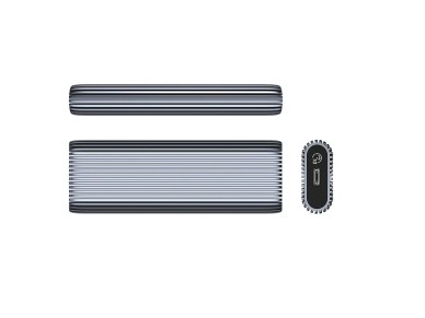 Unidade de disco Orico AM2C3-G2 M.2 NVMe USB-C 3.2 - Cinza