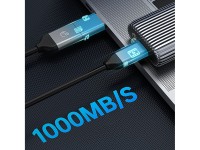 Unidade de disco Orico AM2C3-G2 M.2 NVMe USB-C 3.2 - Cinza Unidade de disco Orico AM2C3-G2 M.2 NVMe USB-C 3.2 - Cinza