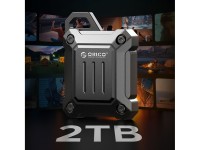 Bah�a t�ctica reforzada para discos duros Orico XAM2 M.2 2230 USB-C 3.2 - Negra