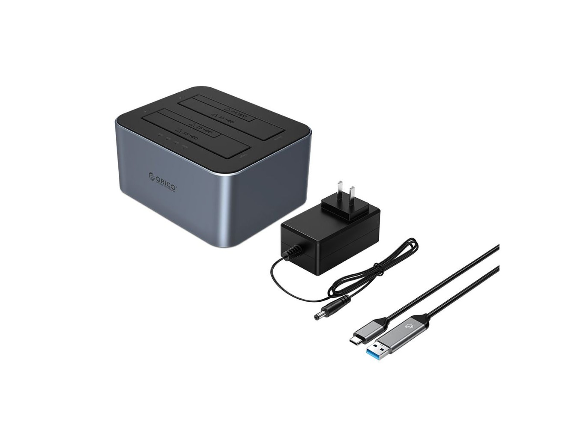 Orico 6626C3-C-V1 2-Drive Docking Station with Offline Clone Function 2.5