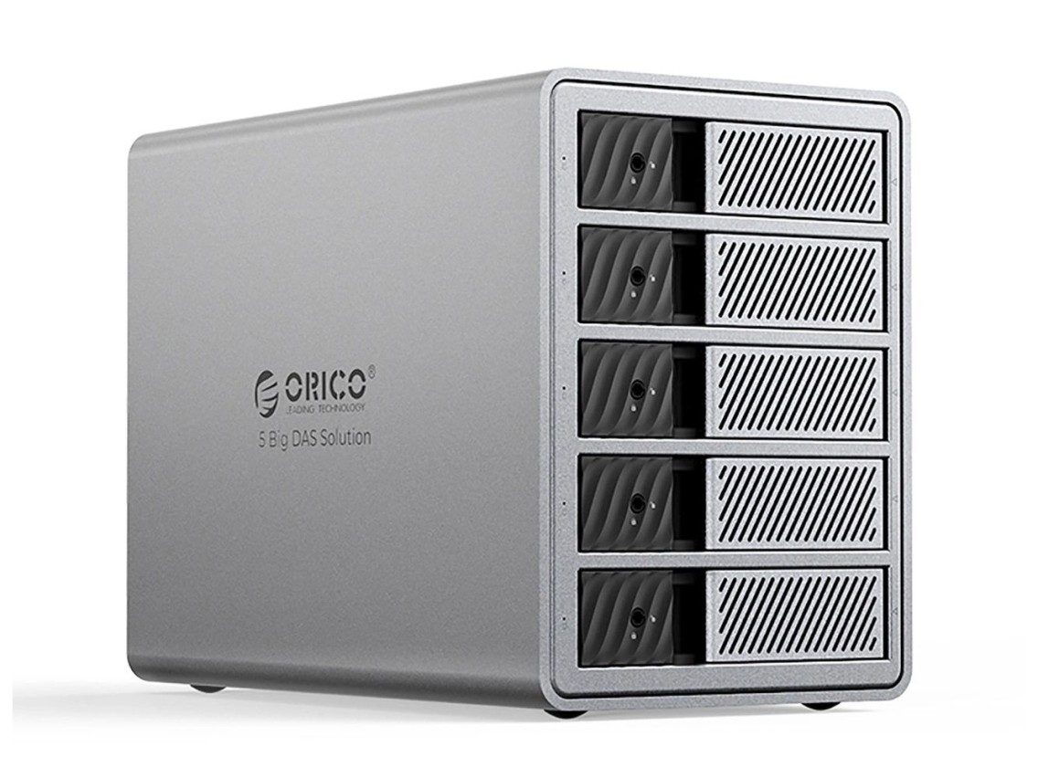 Orico 9858T3 5 Big DAS Solution ProThunder Disk Array with Thunderbolt 3 for 5 x 2.5"/3.5" SATA HDD/