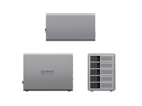 Orico 9858T3 5 Big DAS Solution ProThunder Disk Array with Thunderbolt 3 for 5 x 2.5"/3.5" SATA HDD/ Orico 9858T3 5 Big DAS Solution ProThunder Disk Array with Thunderbolt 3 for 5 x 2.5"/3.5" SATA HDD/