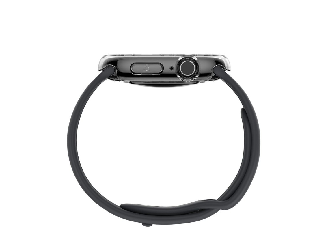 Capa minimalista AmazingThing para Apple Watch 46mm - Transparente