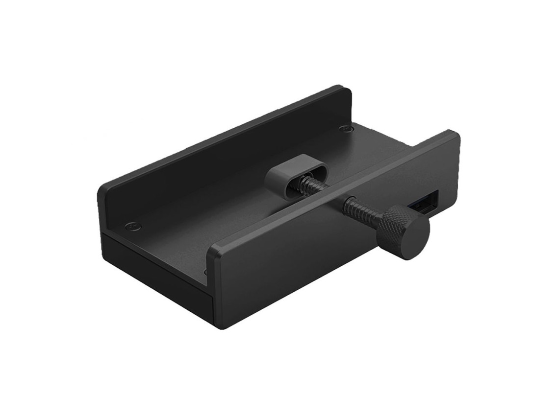 Hub Orico MH4PU con abrazadera, 4 puertos USB-A 3.0 - Negro