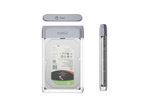 Unidad de disco Orico TX25C3 de 2,5" HDD/SSD USB-C de 5 Gb/s - Transparente
