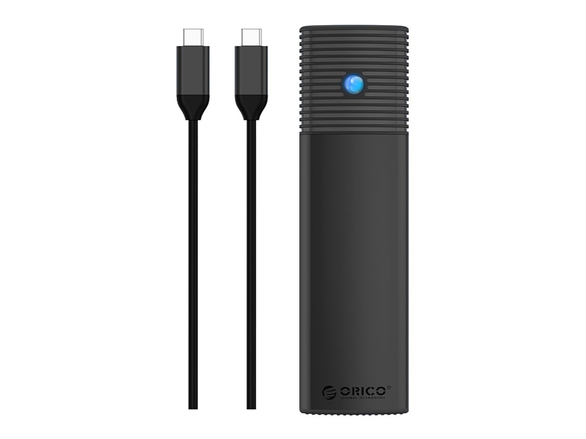 Unidad de disco Orico PWM2-G2 M.2 NVME USB-C de 10 Gb/s - Negra