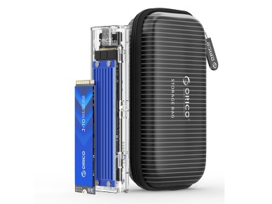 Unidade de disco Orico TCM2-C3 M.2 NVMe para USB-C 10Gb/s - Azul