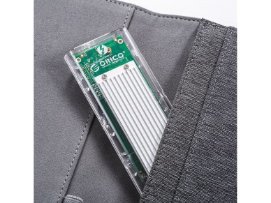 Unidad de disco Orico TCM2-C3 M.2 NVMe a USB-C de 10 Gb/s - Gris Unidad de disco Orico TCM2-C3 M.2 NVMe a USB-C de 10 Gb/s - Gris