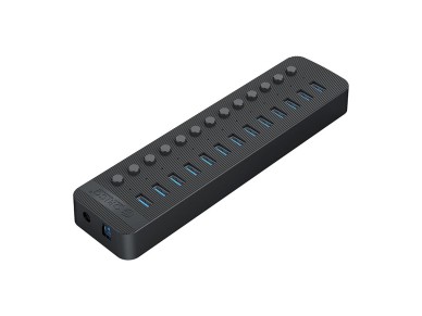 Orico CT2U3-13AB 13x USB-A 3.0 Hub with Switches - Black Orico CT2U3-13AB 13x USB-A 3.0 Hub with Switches - Black