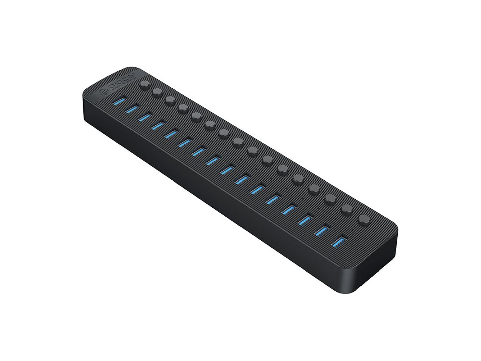 Orico CT2U3-16AB 16x USB-A 3.0 Hub with Switches - Black