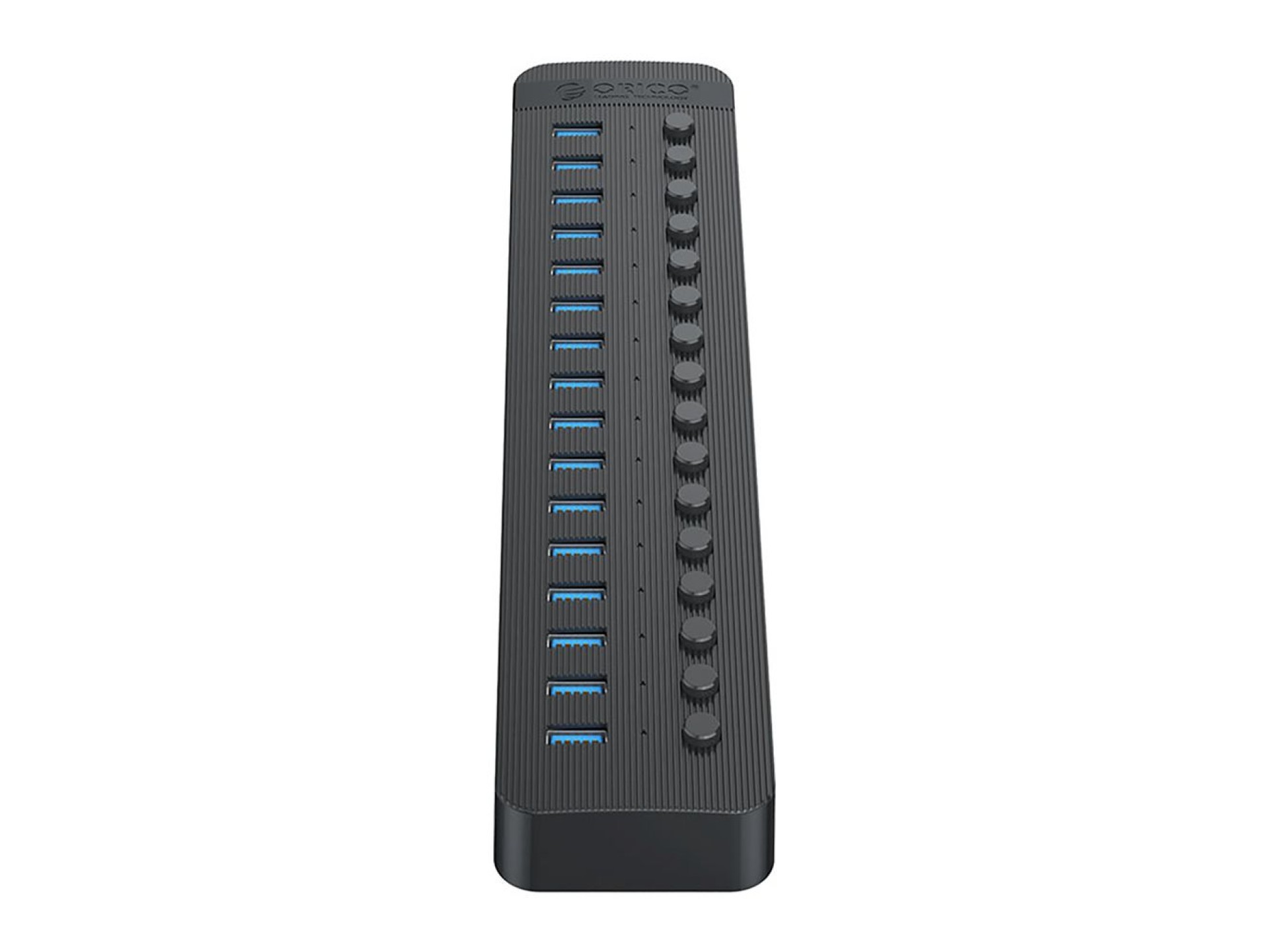 Orico CT2U3-16AB 16x USB-A 3.0 Hub with Switches - Black