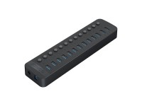 Orico CT2U3-13AB 13x USB-A 3.0 Hub with Switches - Black