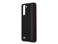 Capa BMW Silicone Stripes M Collection para Samsung Galaxy S21+ - Preta Capa BMW Silicone Stripes M Collection para Samsung Galaxy S21+ - Preta