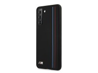 Capa BMW Silicone Stripes M Collection para Samsung Galaxy S21+ - Preta Capa BMW Silicone Stripes M Collection para Samsung Galaxy S21+ - Preta