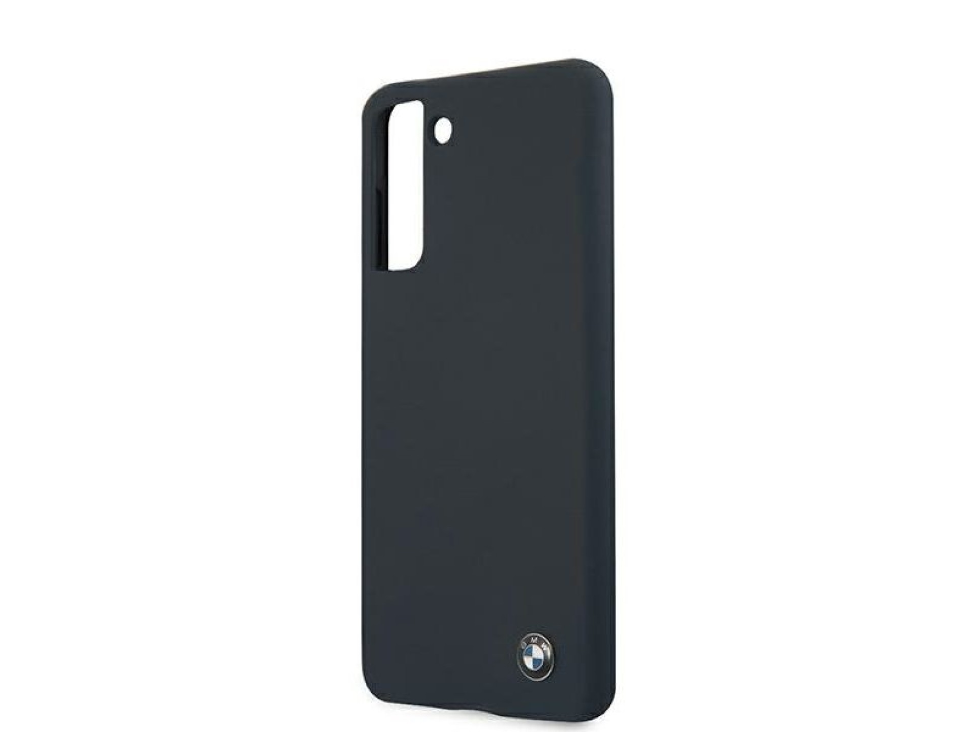 Funda de silicona BMW Signature para Samsung Galaxy S21+ - Azul marino
