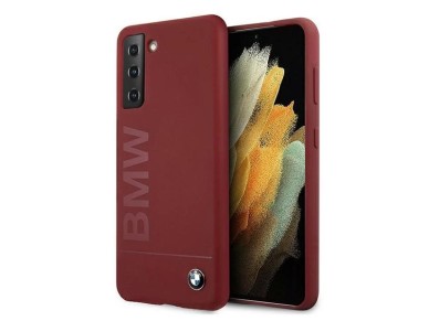 BMW Silicone Signature Logo Case for Samsung Galaxy S21+ - Red BMW Silicone Signature Logo Case for Samsung Galaxy S21+ - Red