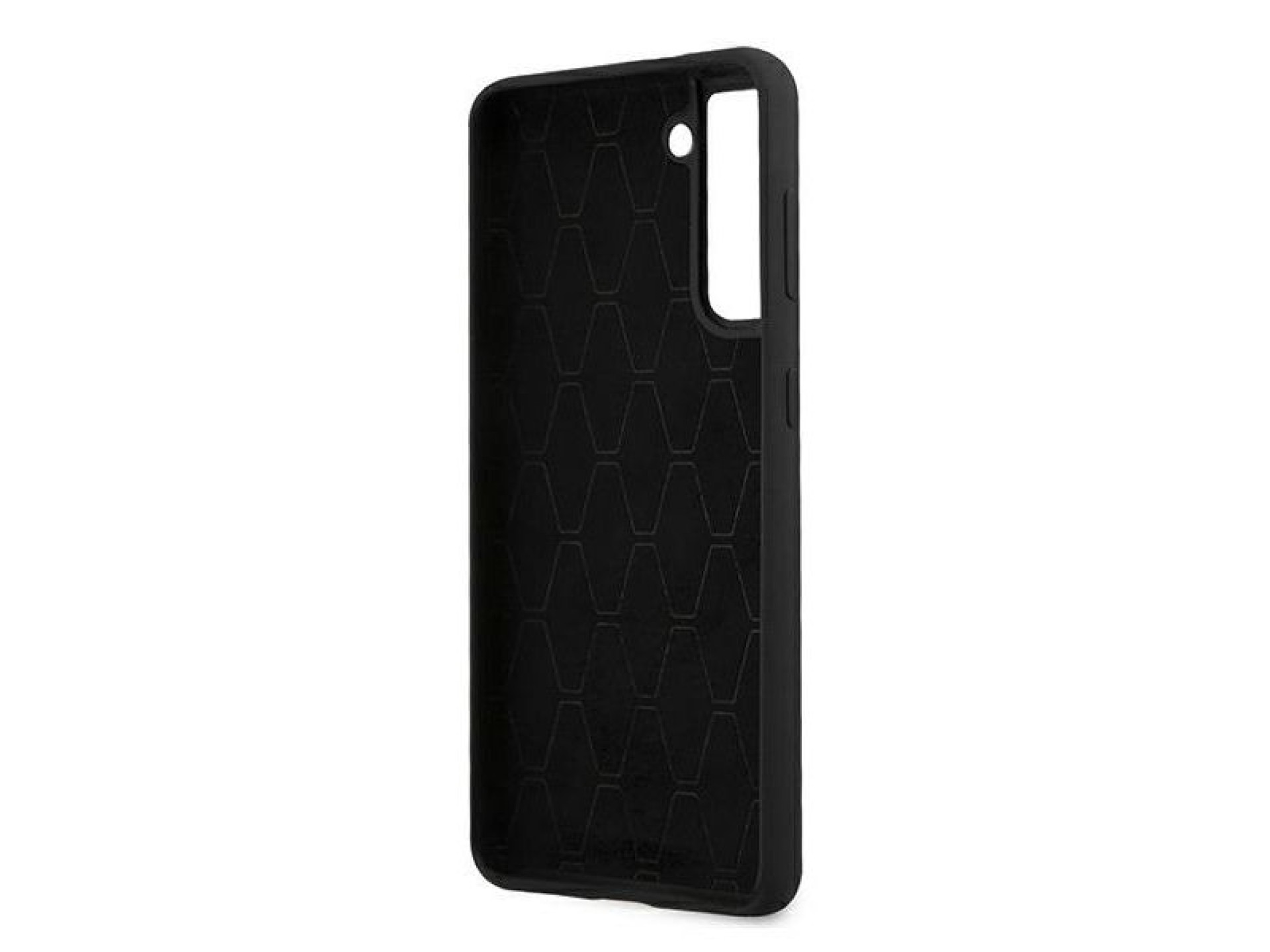 Capa BMW Silicone Stripes M Collection para Samsung Galaxy S21+ - Preta