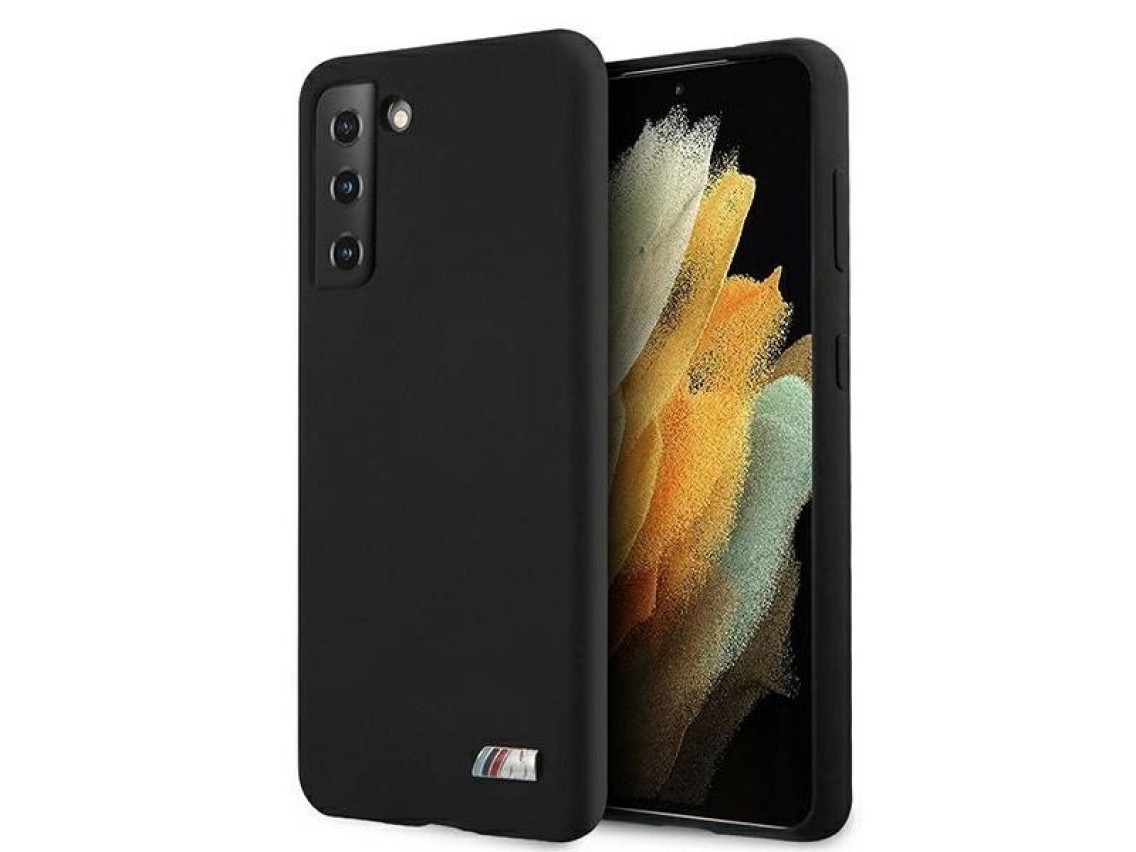 BMW Silicone M Collection Case for Samsung Galaxy S21+ - Black